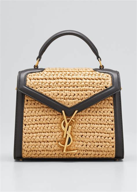 ysl rafia bags|ysl raffia crossbody bag.